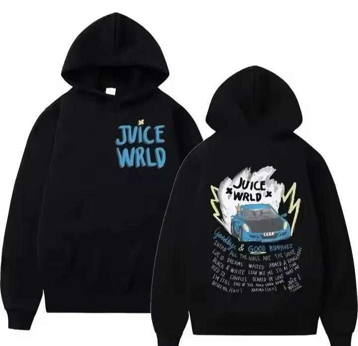 Juice WRLD Graphic Hoodie - Iconic Streetwear Piece
